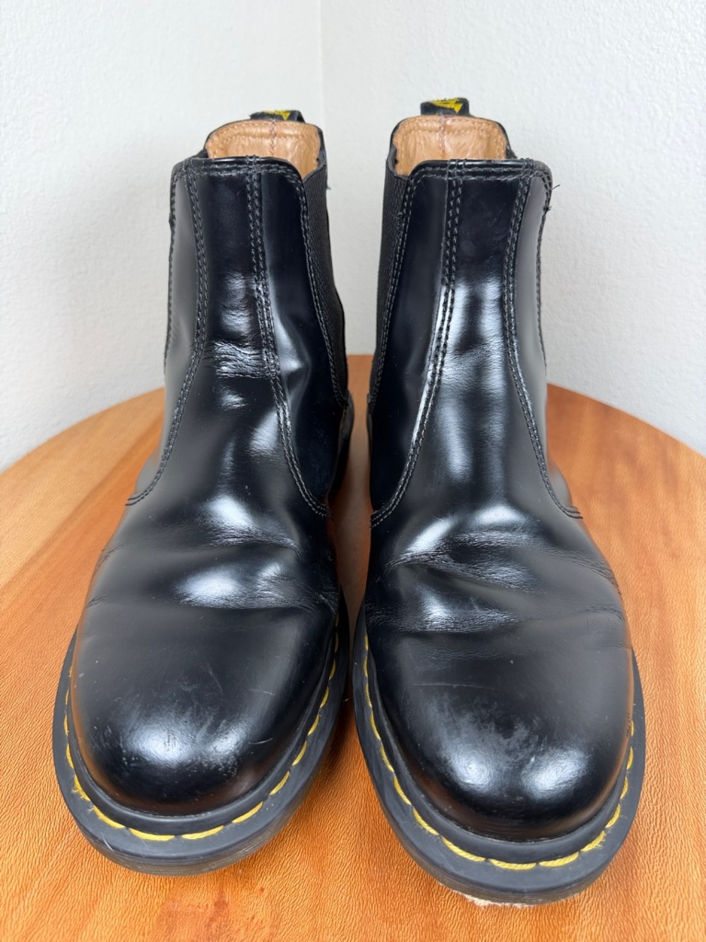 Dr. Doc Martens 2976 Chelsea Boot Black Smooth Leather Men’s 8/Ladies 9 - Picture 5 of 16